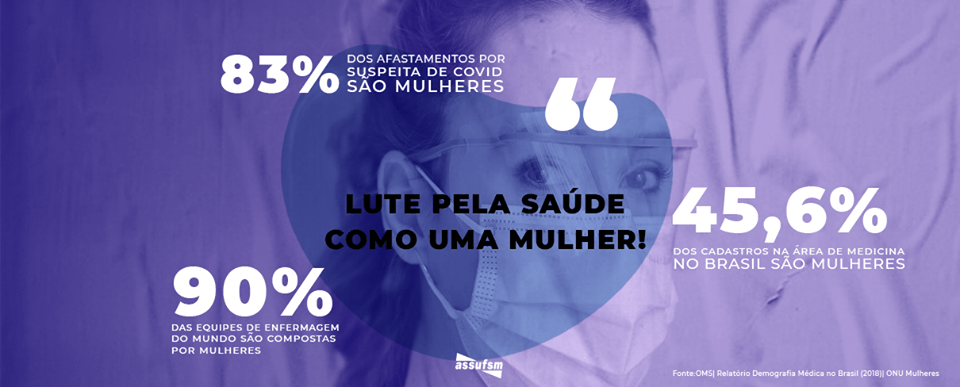 Mulheres na linha de frente da COVID-19