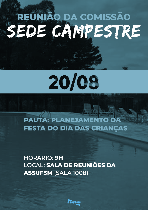 Comissão da Sede se reúne para organizar Dia das Crianças da Assufsm