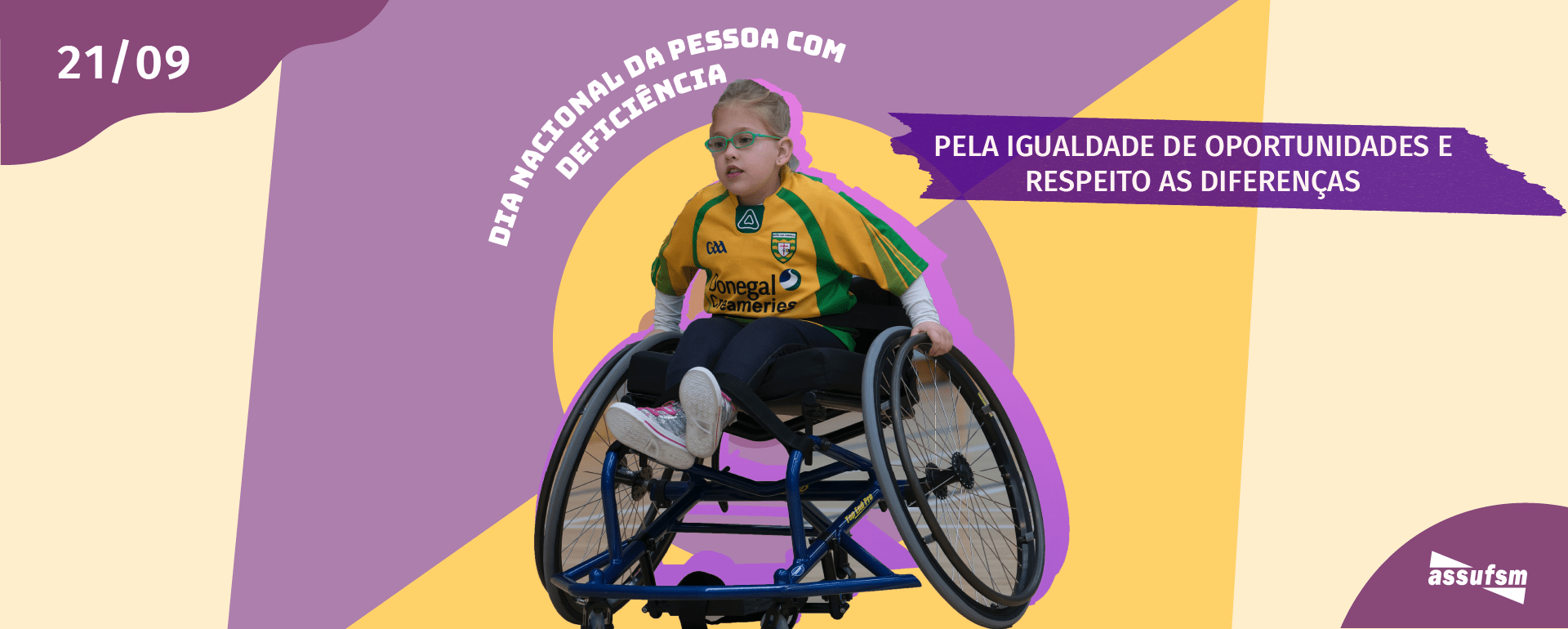 21 de Setembro – Dia Nacional de Luta das Pessoas com Deficiência