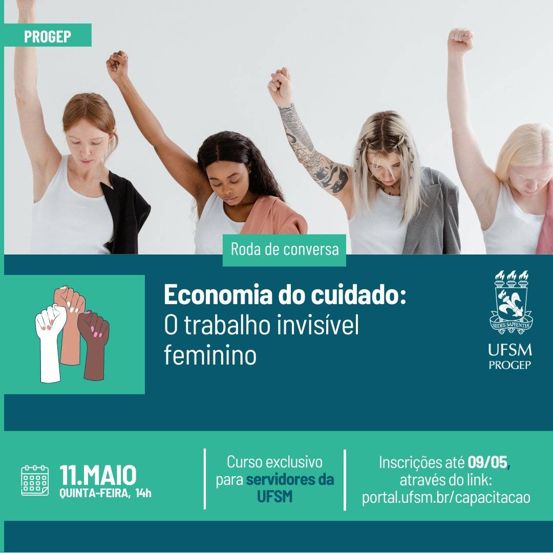 PROGEP promove Roda de Conversa sobre a Economia do Cuidado: o trabalho invisível feminino