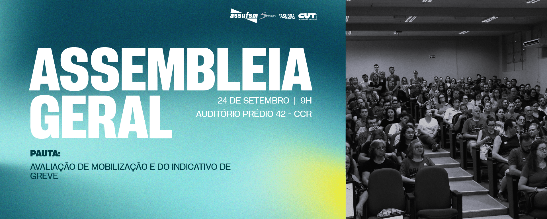 Assembleia Geral da categoria na próxima quarta-feira (24) discutirá avaliação de mobilização e indicativo de greve