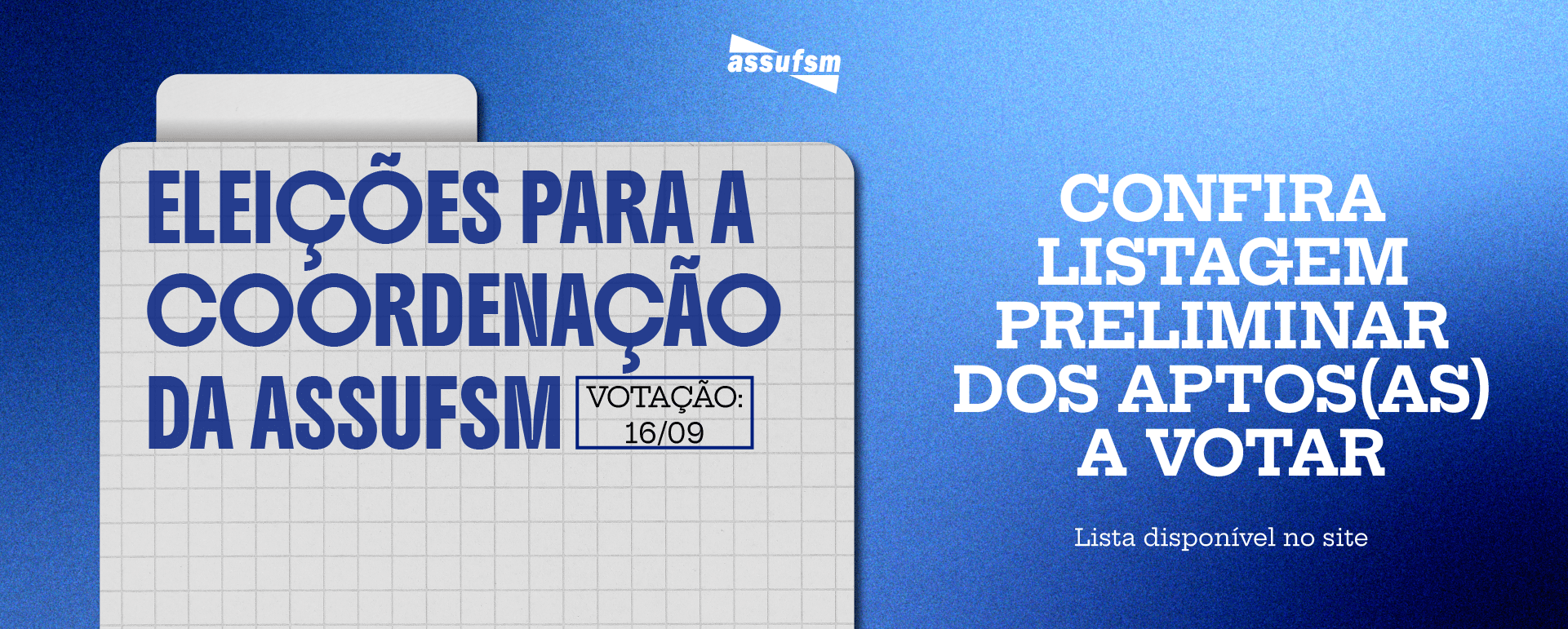 Listagem preliminar: Confira os e as TAEs aptas a votarem na eleição 2025