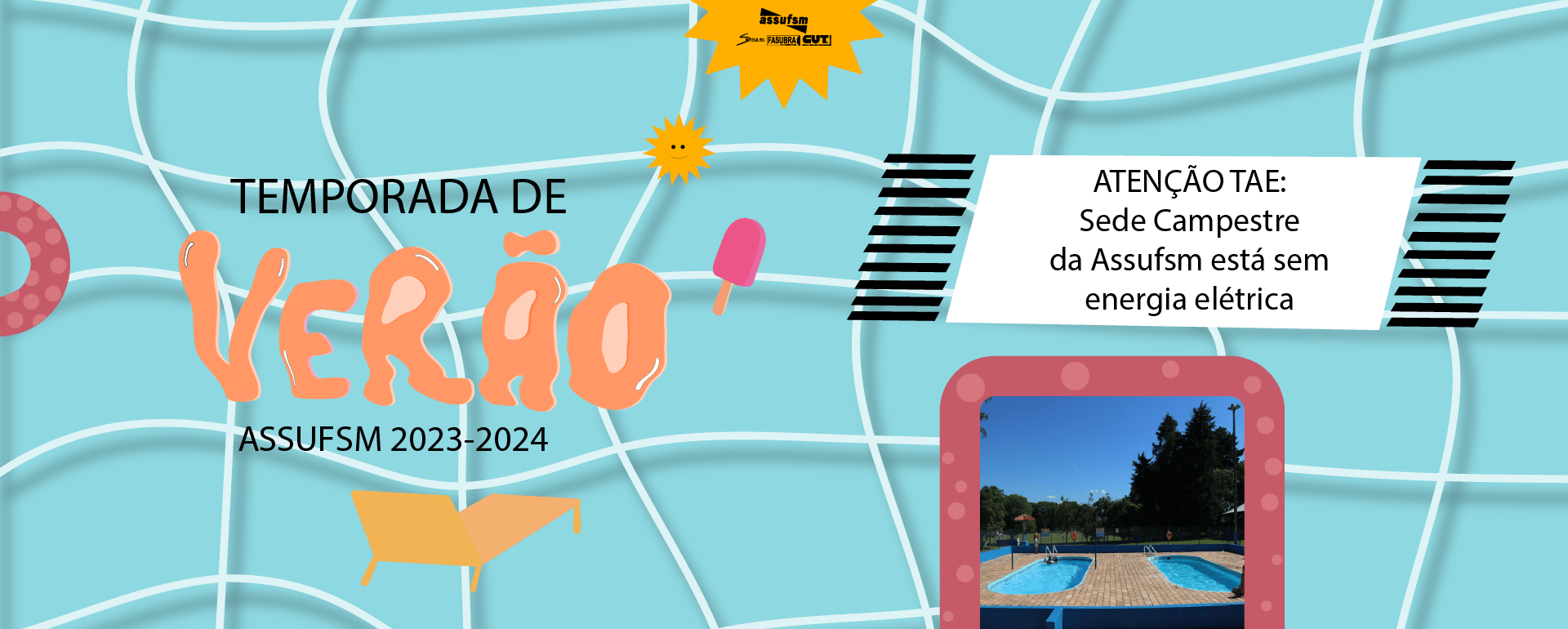 ATENÇÃO TAE: Sede Campestre está sem energia elétrica