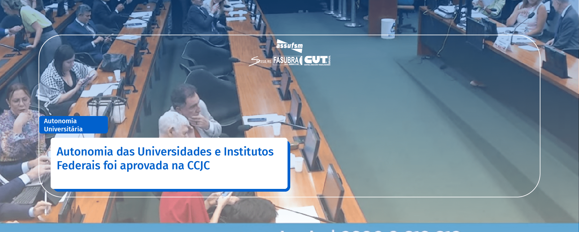 Autonomia das Universidades e Institutos Federais foi aprovada na CCJC