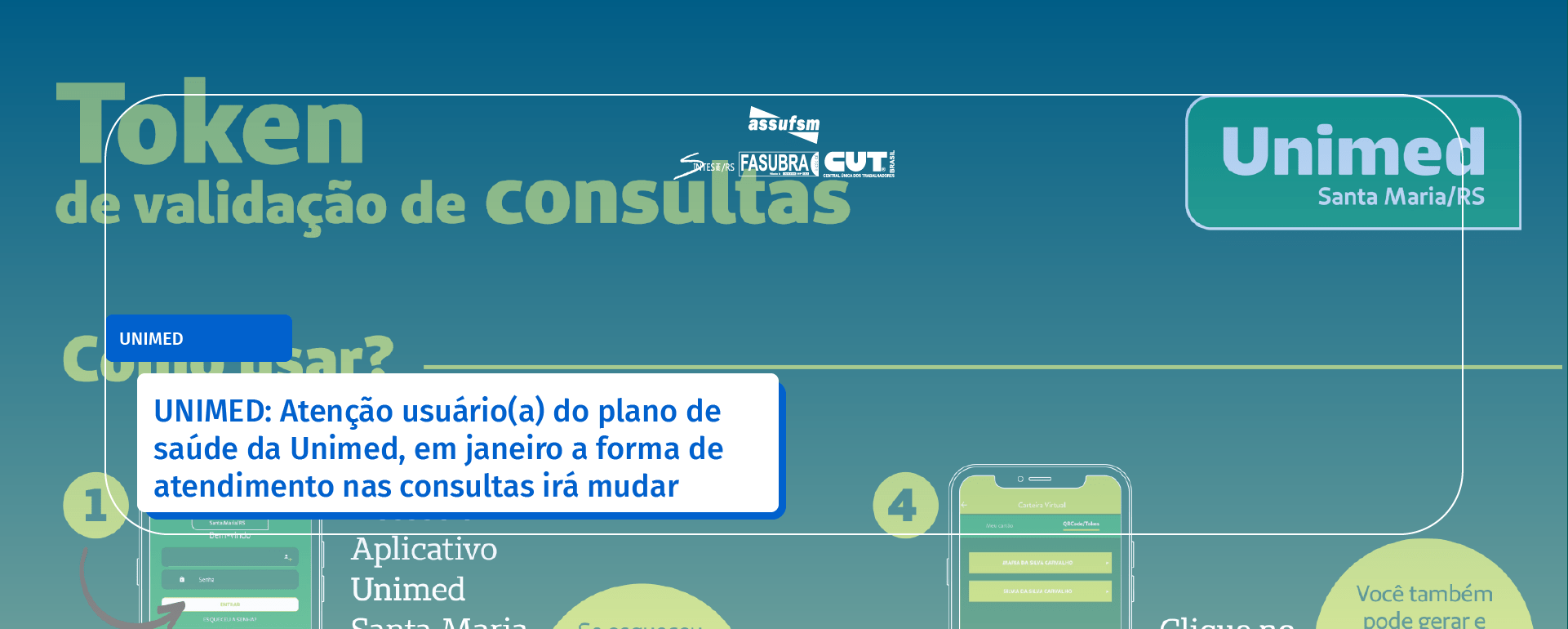 UNIMED: Atenção usuário(a) do plano de saúde da Unimed, em janeiro a forma de atendimento nas consultas irá mudar