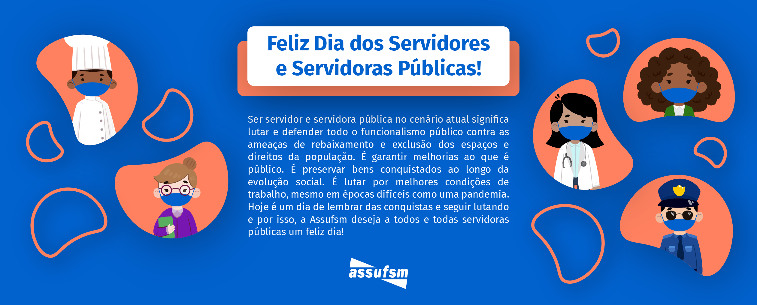 Feliz Dia do(a) Servidor(a) Público(a), Técnico Administrativo(a) em Educação da Assufsm