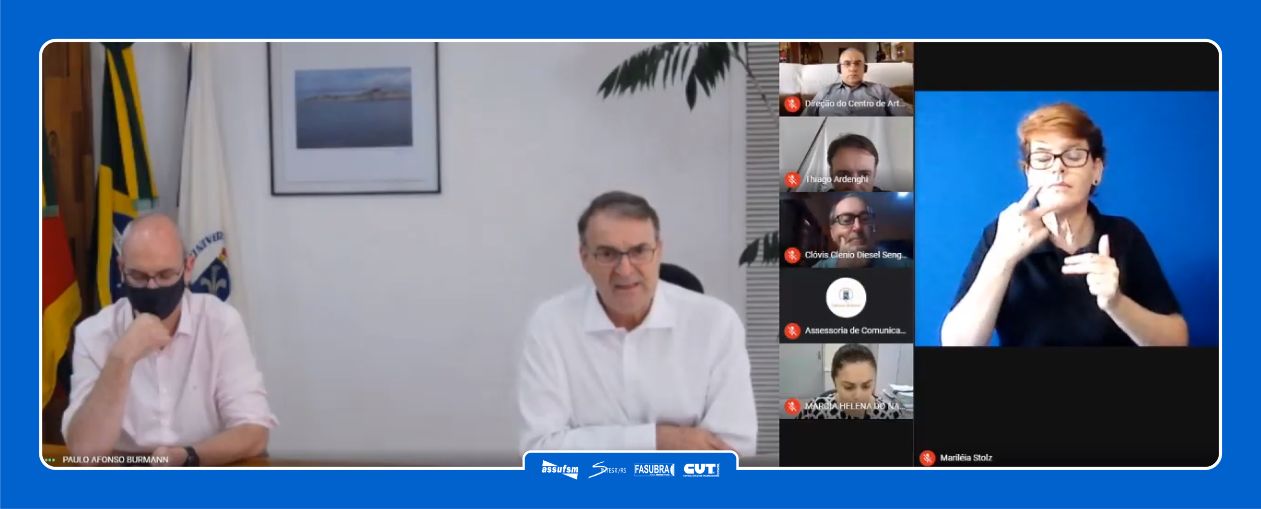 REUNIÃO ABERTA: Saiba as principais dúvidas dos três segmentos da UFSM para um possível retorno presencial