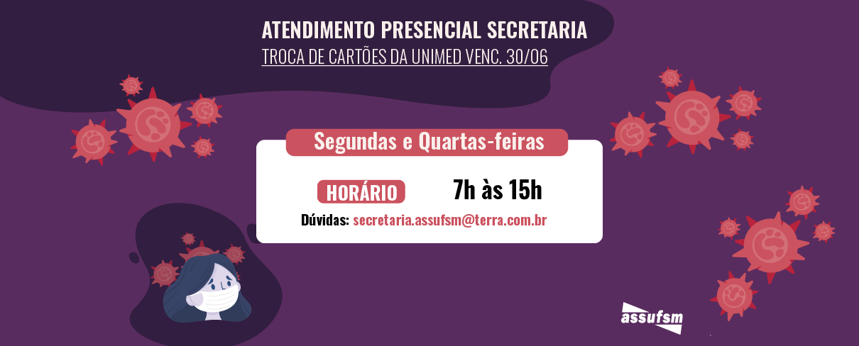 Secretaria da Assufsm realiza troca de cartões da Unimed