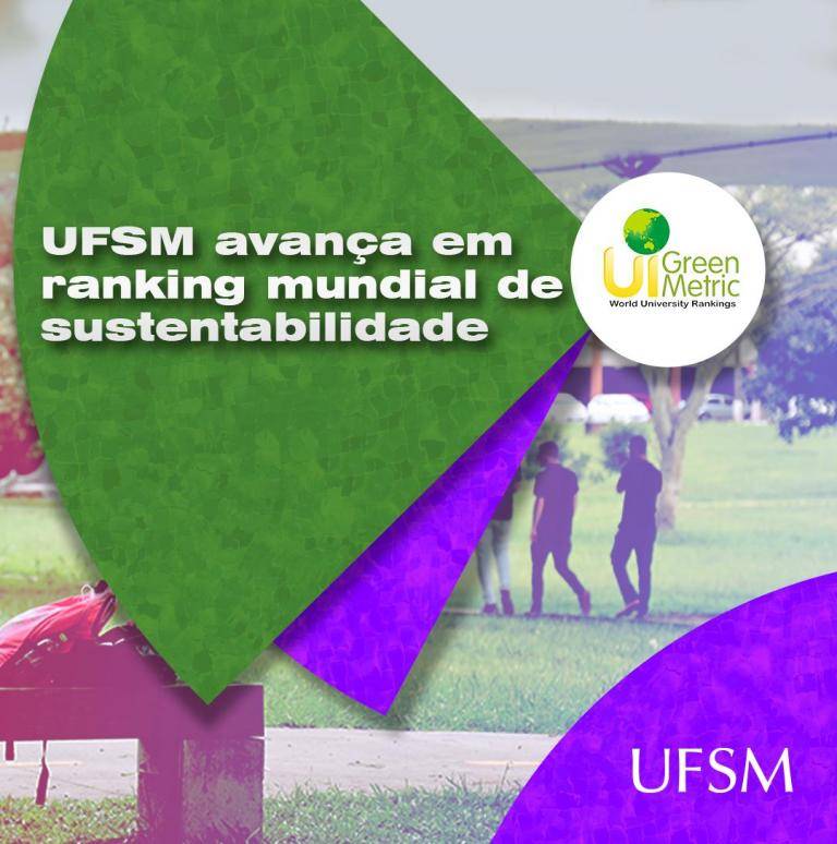 UFSM avança em ranking mundial de sustentabilidade
