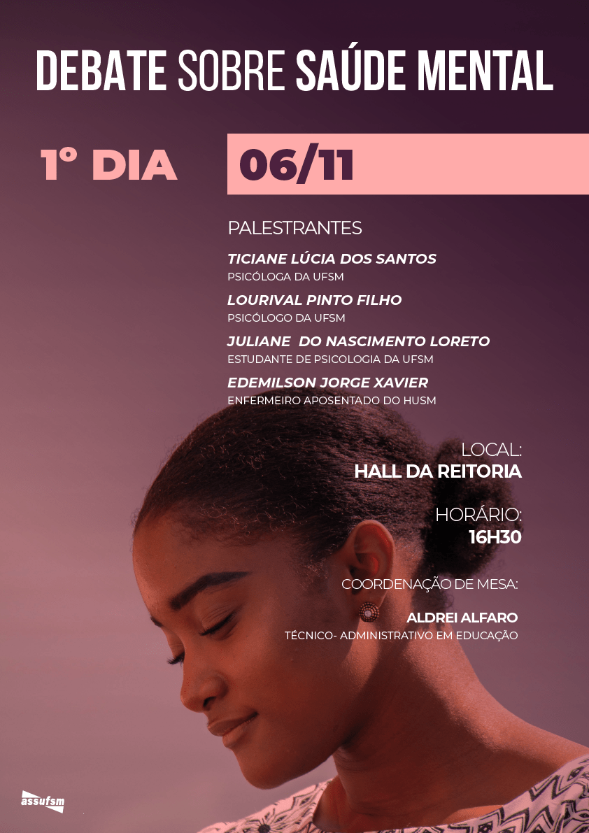 Novembro Negro: Atividades promovidas pela Assufsm iniciam na terça-feira (06)