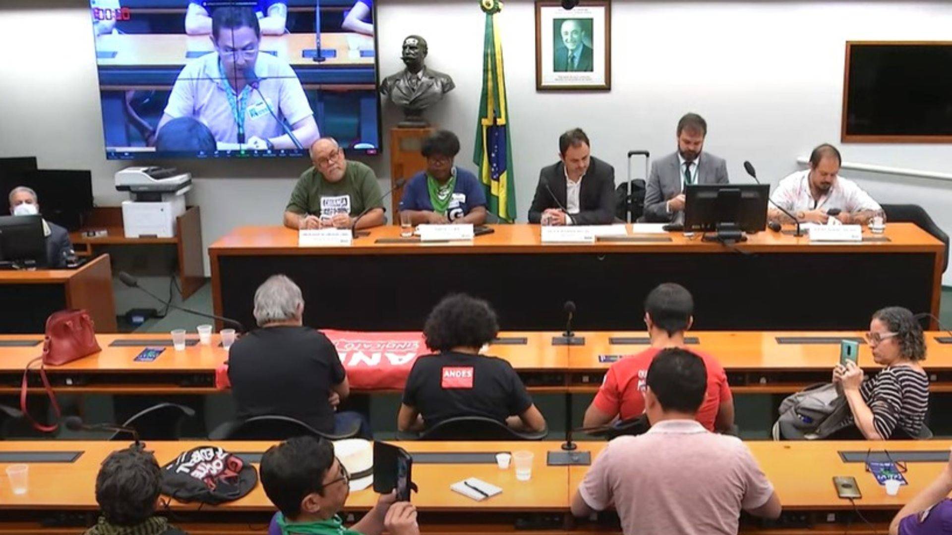 Greve da Educação Pública Federal é pauta de mais uma Audiência Pública na Câmara dos Deputados