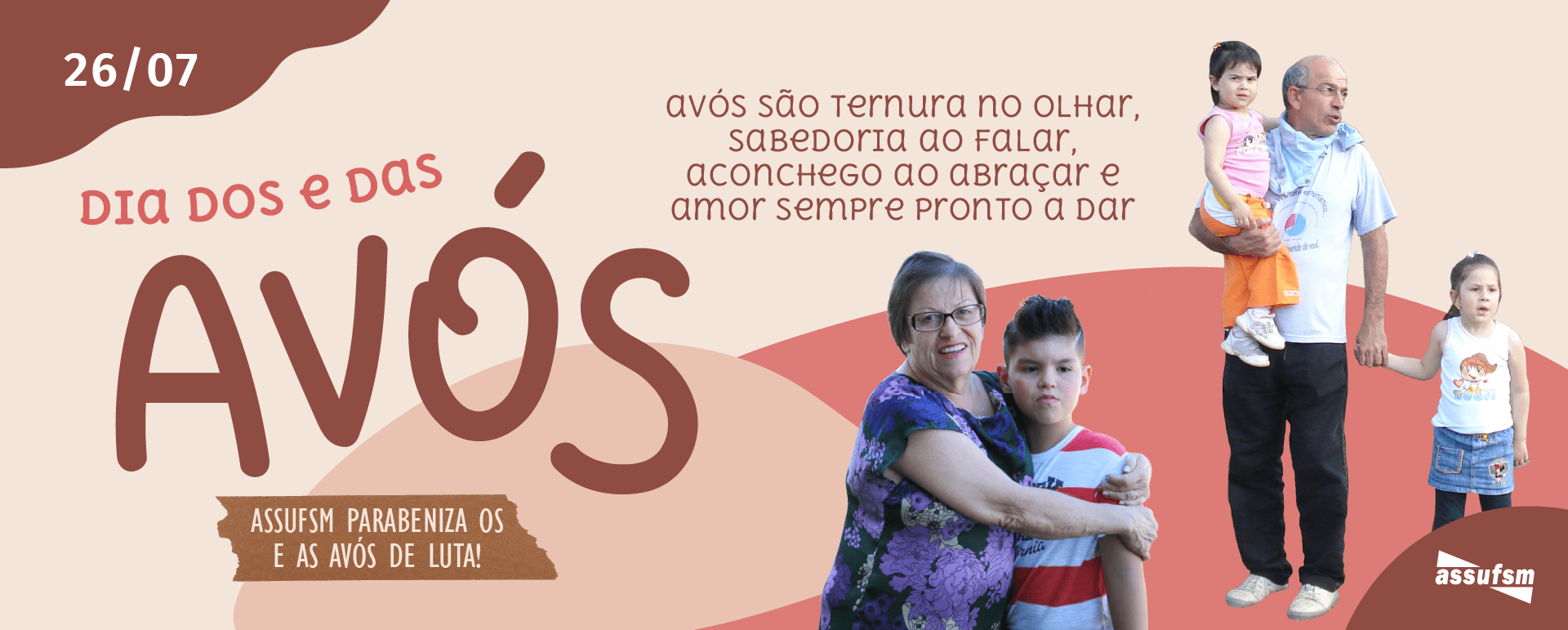 26 de julho – Dia dos e das Avós