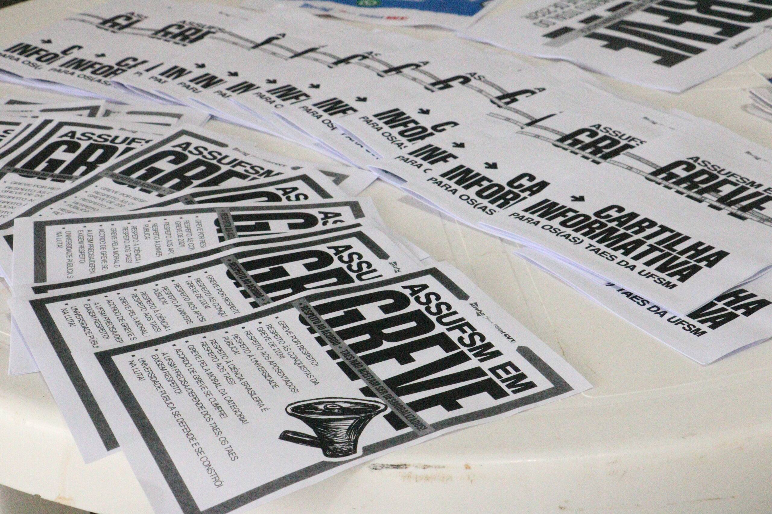 24º dia de greve: mobilizações avançam e ampliam articulações dentro e fora da UFSM