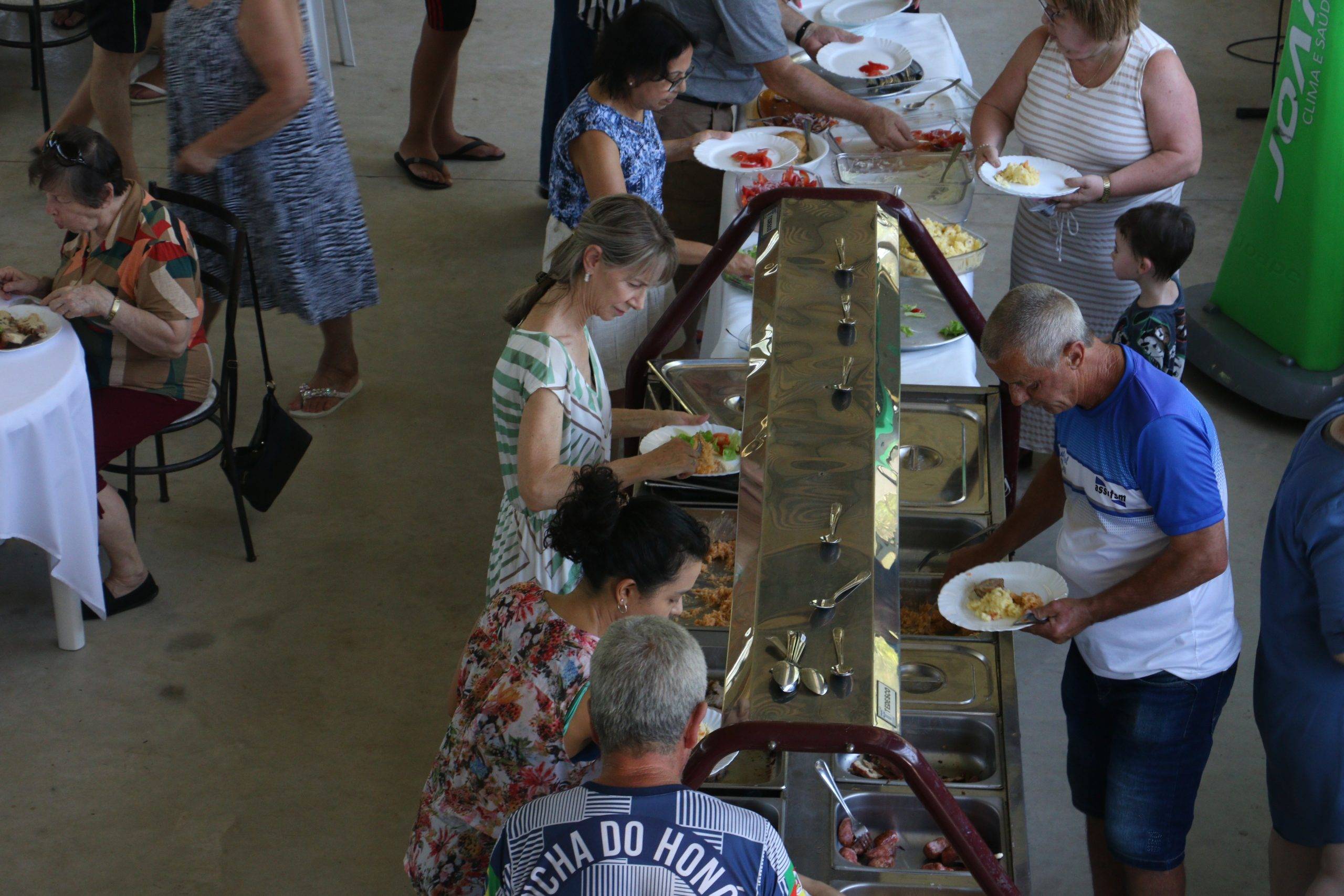 Almoço de confraternização dos(as) Aposentados(as) da Assufsm aconteceu no último domingo na Sede Campestre