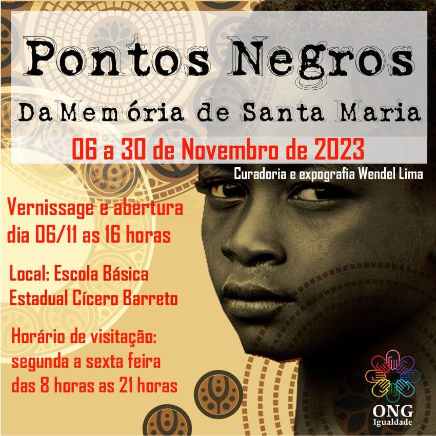 Assufsm apoia exposições em escolas no mês do movimento negro, em Santa Maria