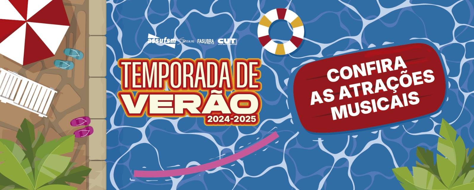 A agenda das apresentações musicais da Sede Campestre para a temporada de verão já estão completas, confira