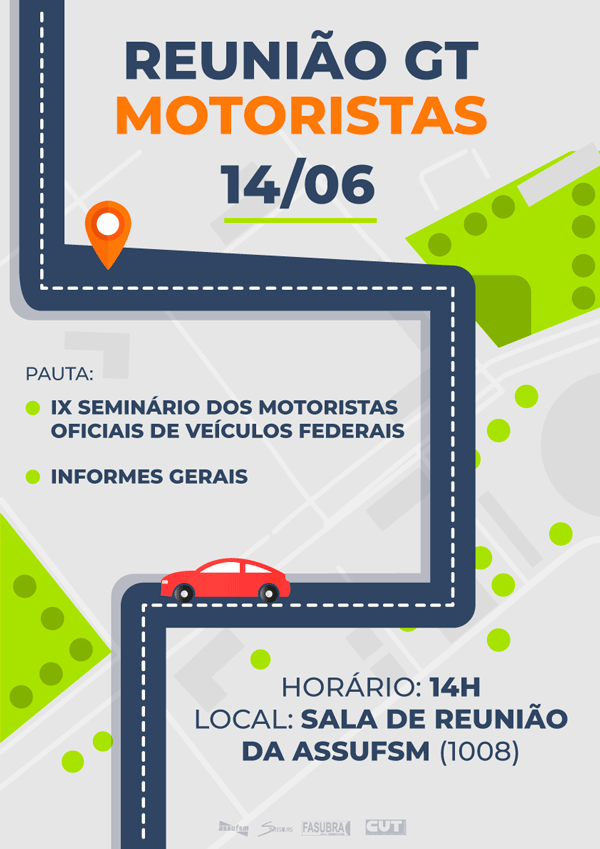 GT Motoristas se reúne na próxima quinta-feira (14)
