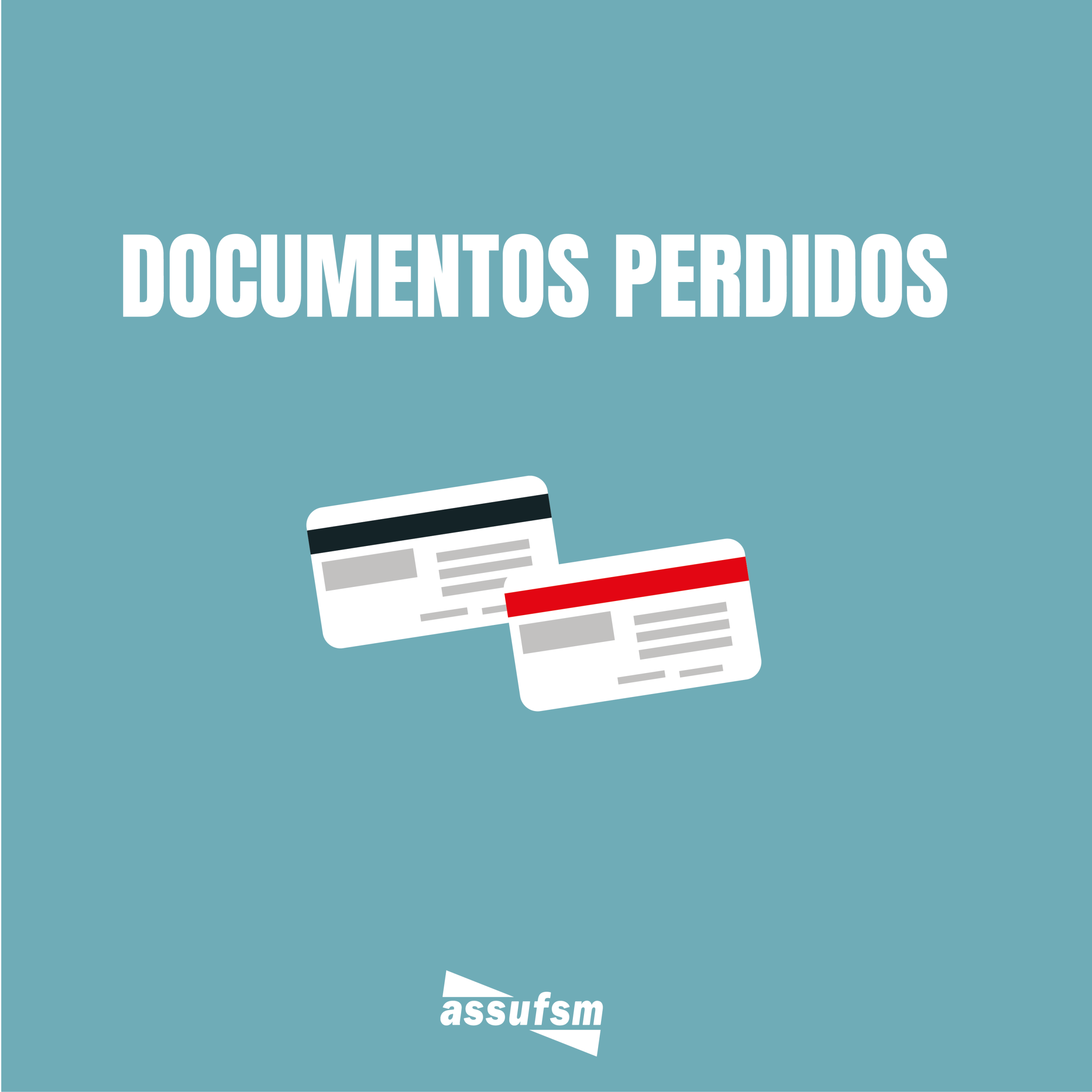 Atenção para documentos perdidos na Sede Campestre