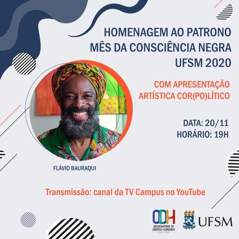 Observatório de Direitos Humanos da UFSM promove atividades no Mês da Consciência Negra