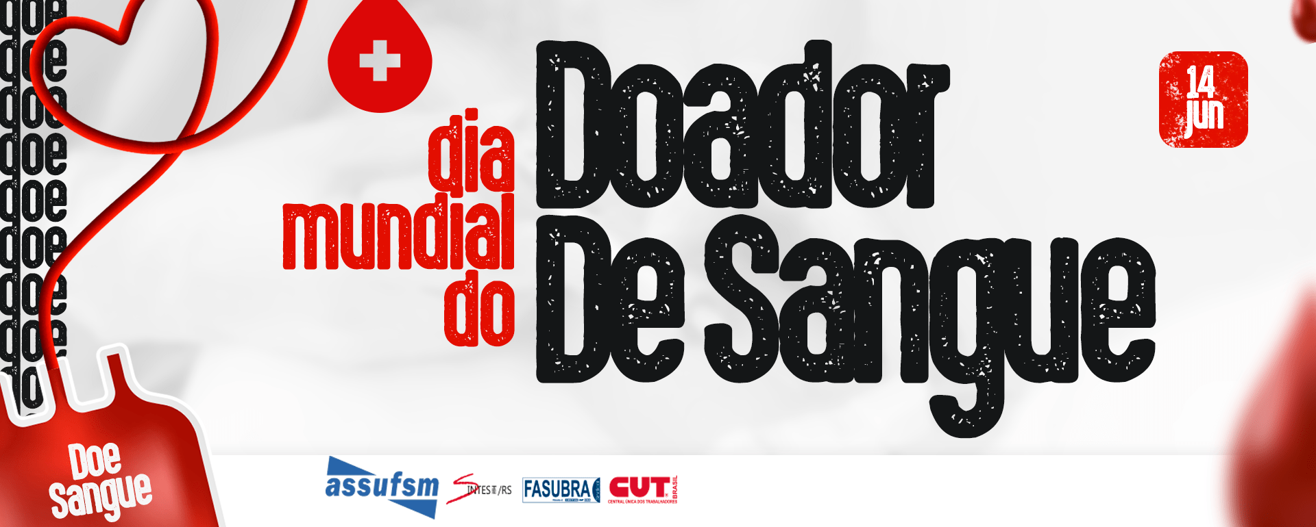 14 de Junho: Dia Mundial do Doador de Sangue