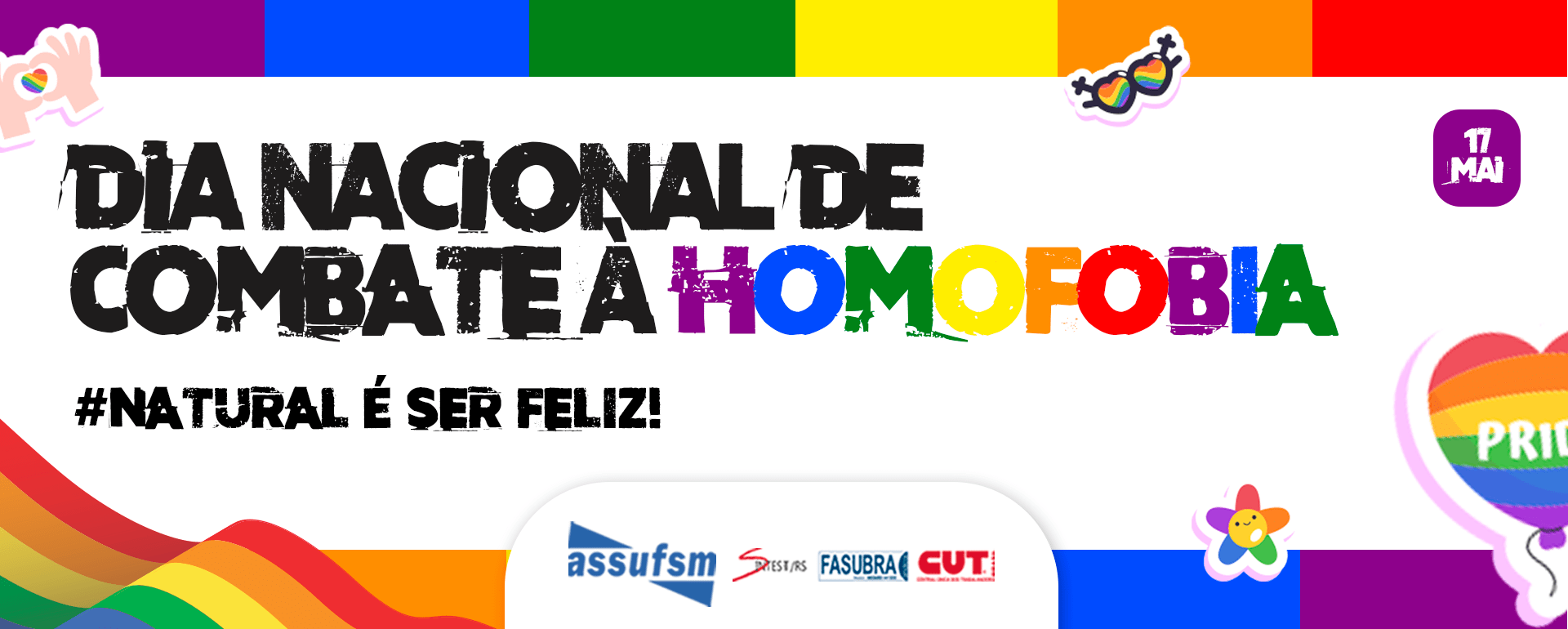 17 de Maio – Dia Internacional à LGBTQIAPN+fobia