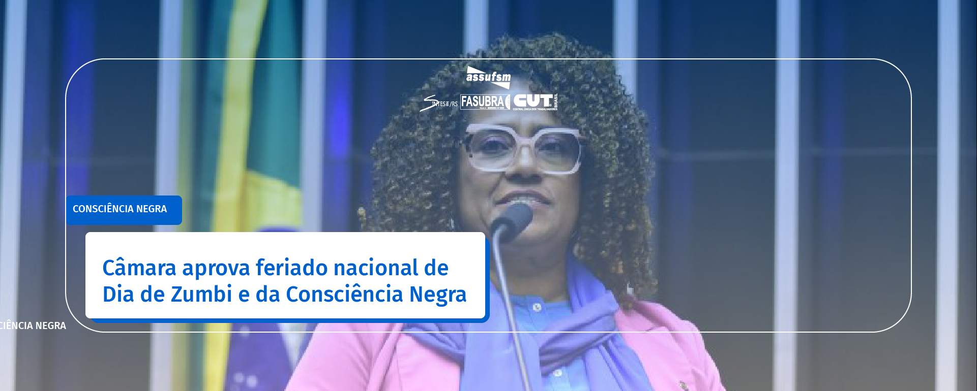 Câmara aprova feriado nacional de Dia de Zumbi e da Consciência Negra