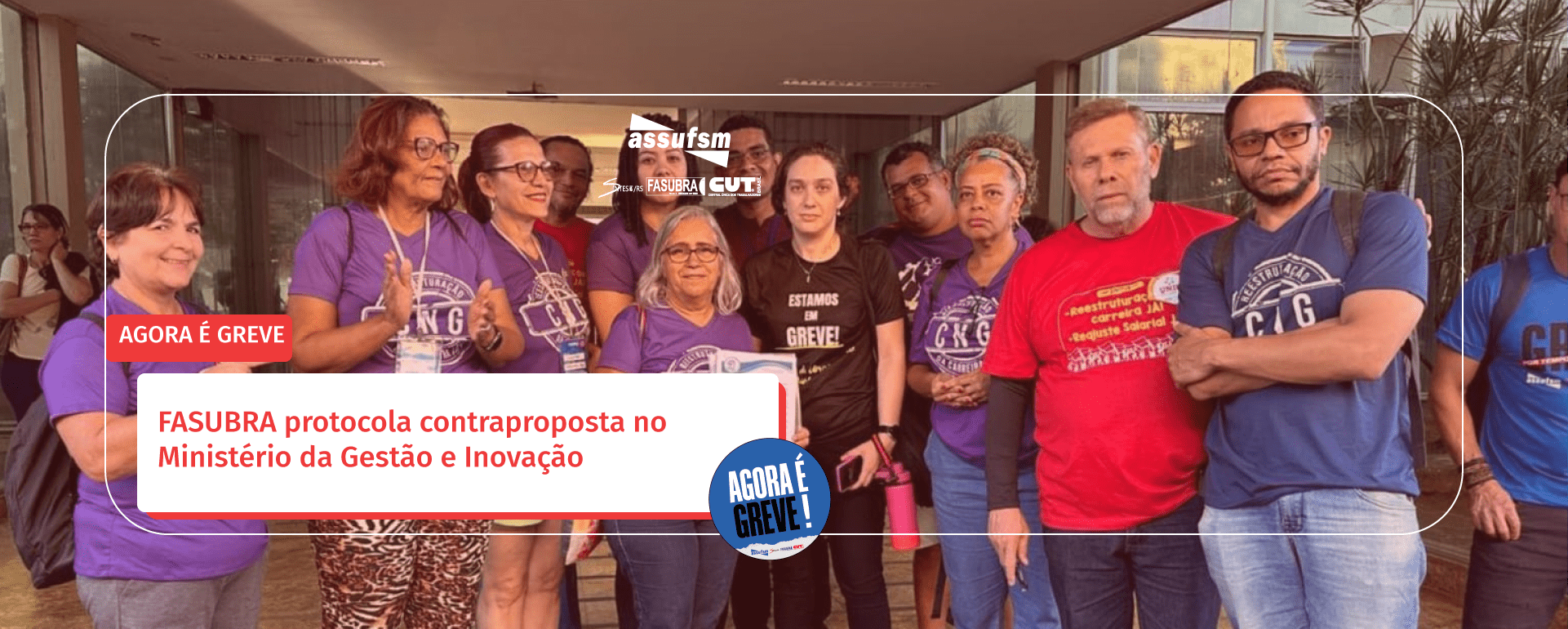 FASUBRA protocola contraproposta no MGI