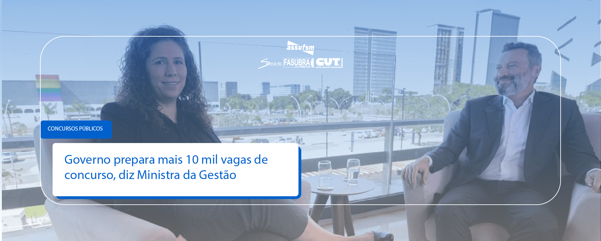 Governo prepara mais 10 mil vagas de concurso, diz Ministra da Gestão