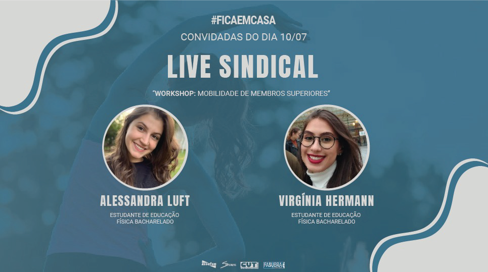 Workshop de Mobilidade de Membros Superiores promoverá atividades na Live Sindical desta sexta-feira (09)