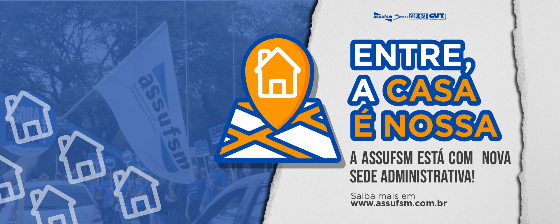 A ASSUFSM está de casa nova: Conheça a nova Sede Administrativa