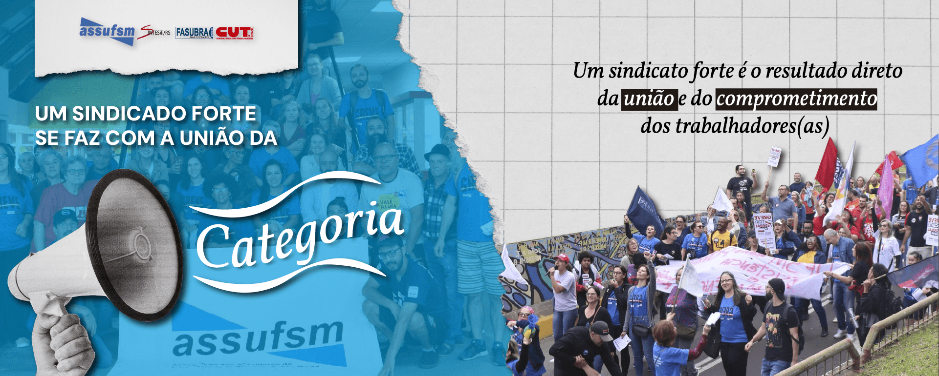 Um sindicato forte se faz com a união da categoria