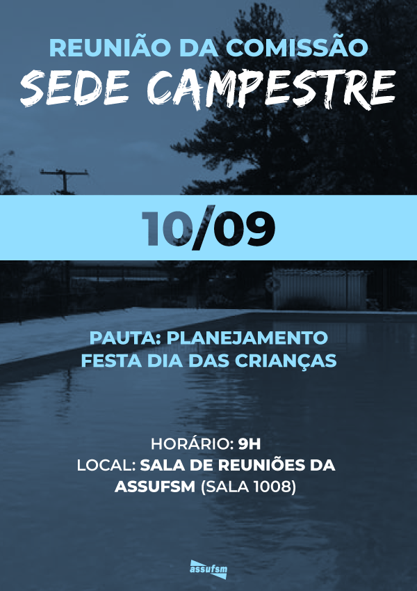 Comissão da Sede Campestre se reúne dia 10