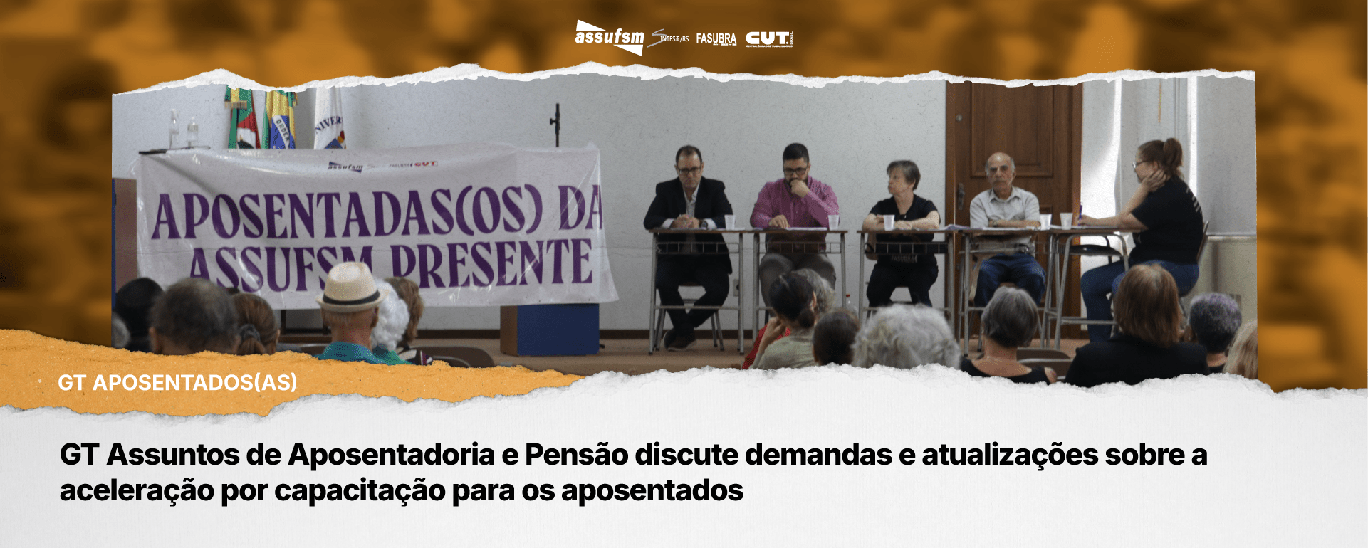 GT Assuntos de Aposentadoria e Pensão discute demandas e atualizações sobre a aceleração por capacitação para os(as) aposentados(as)