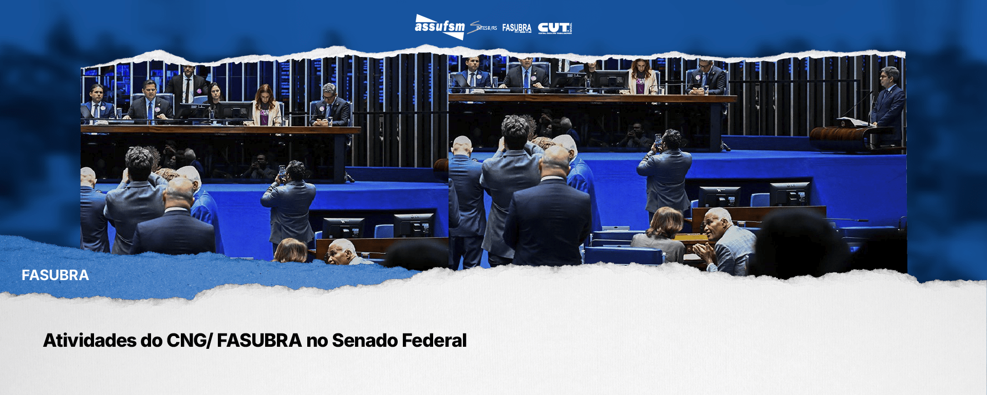 Atividades do CNG/ FASUBRA no Senado Federal