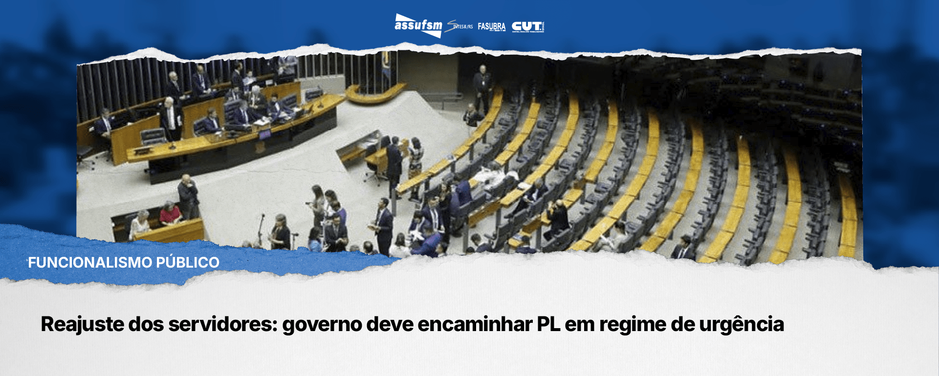 Reajuste dos servidores: governo deve encaminhar PL em regime de urgência