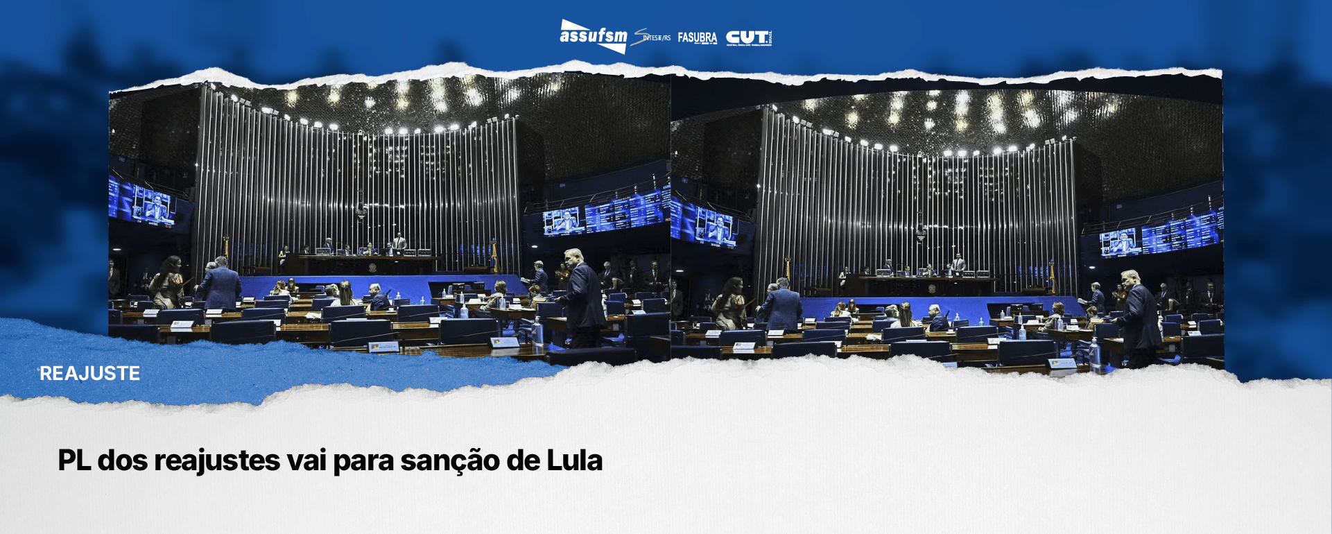 PL dos reajustes vai para sanção de Lula