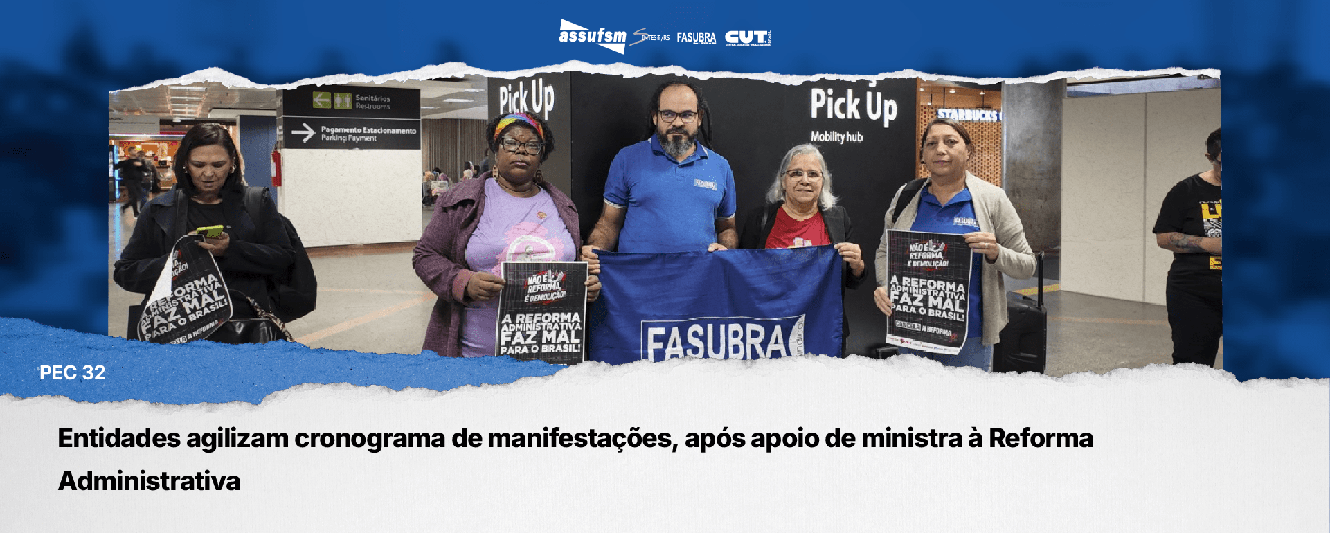 Entidades agilizam cronograma de manifestações, após apoio de ministra à Reforma Administrativa