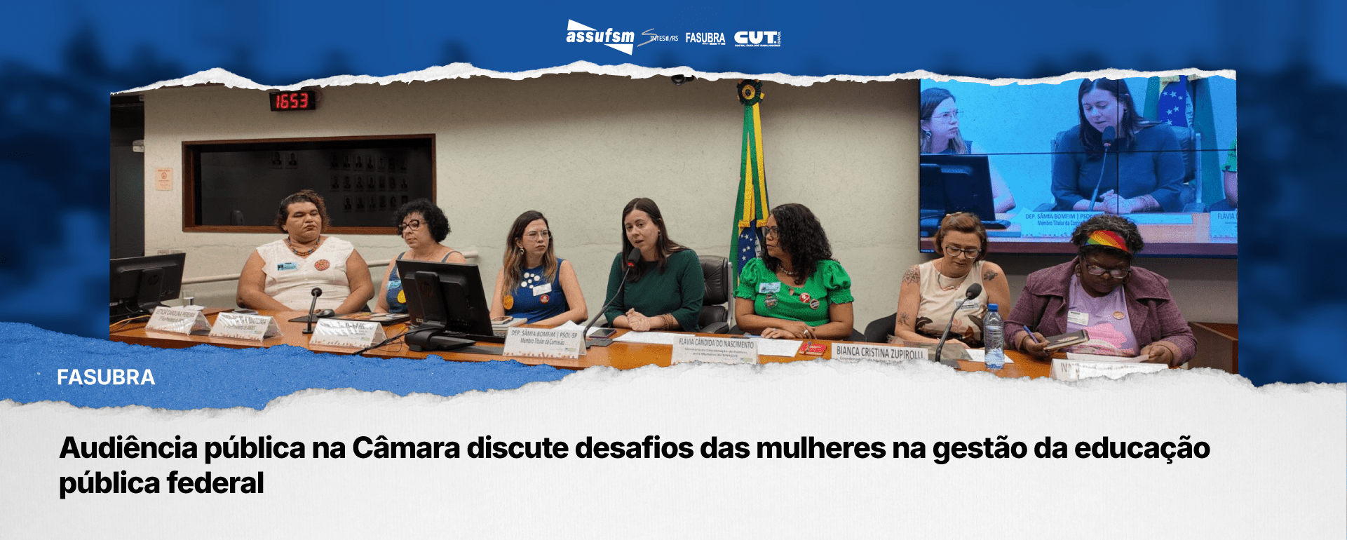 Audiência pública na Câmara discute desafios das mulheres na gestão da educação pública federal