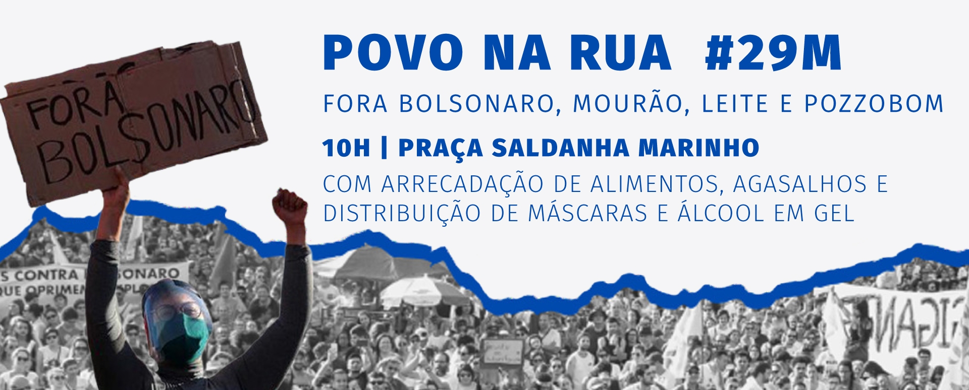29M: Assufsm participa de ato em defesa do serviço público