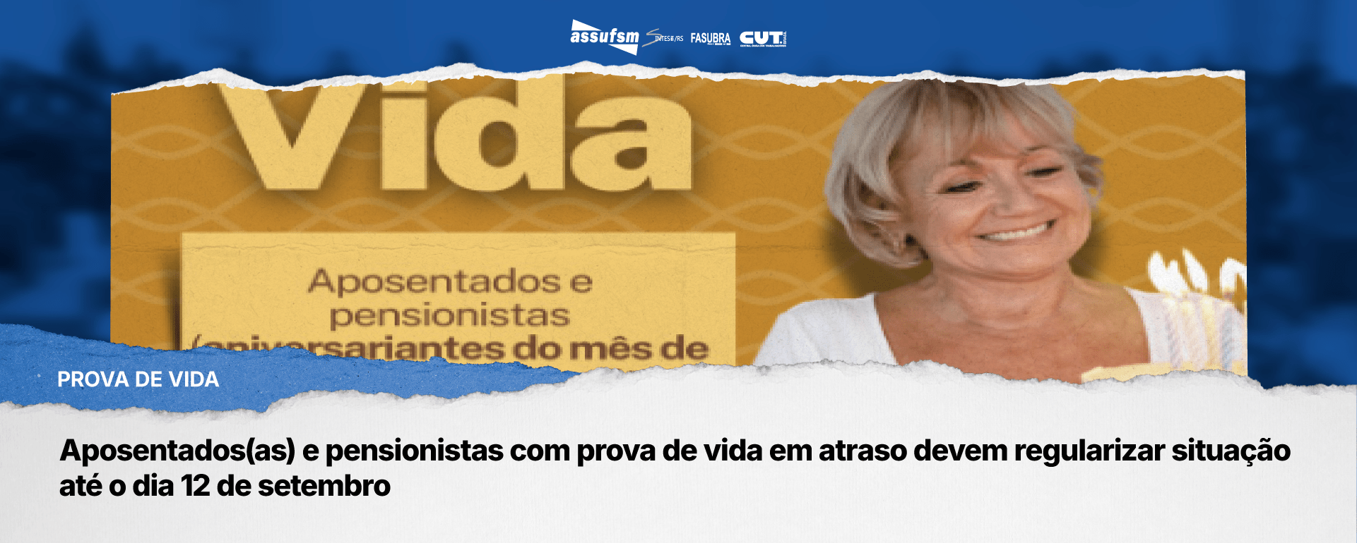 Aposentados(as) e pensionistas com prova de vida em atraso devem regularizar situação até o dia 12 de setembro