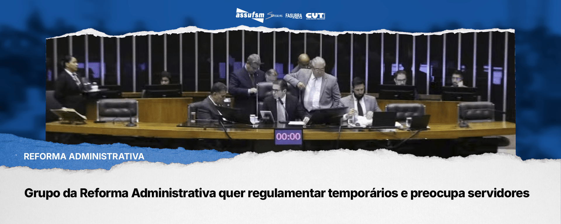 Grupo da Reforma Administrativa quer regulamentar temporários e preocupa servidores