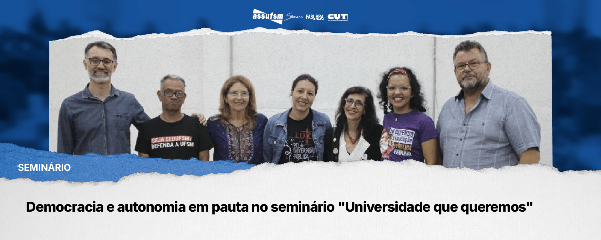Democracia e autonomia em pauta no seminário “Universidade que queremos”