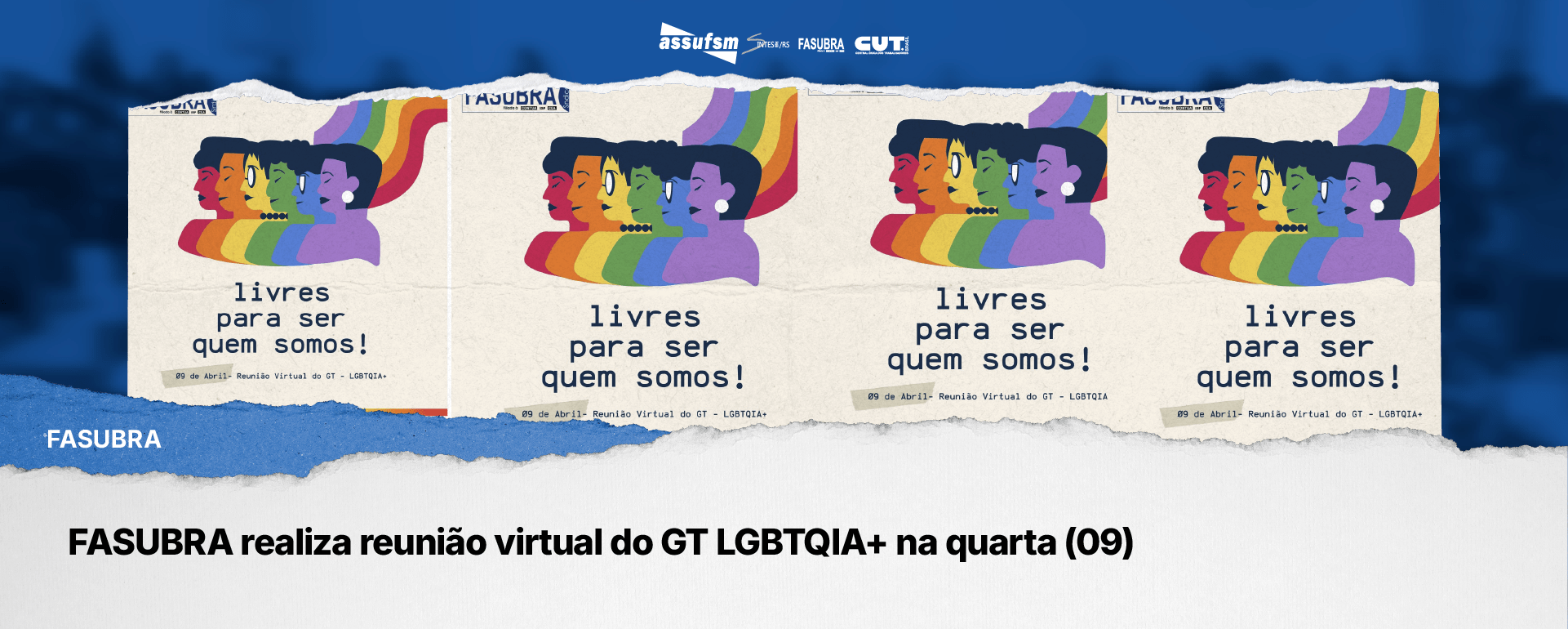 FASUBRA realiza reunião virtual do GT LGBTQIA+ na quarta (09)
