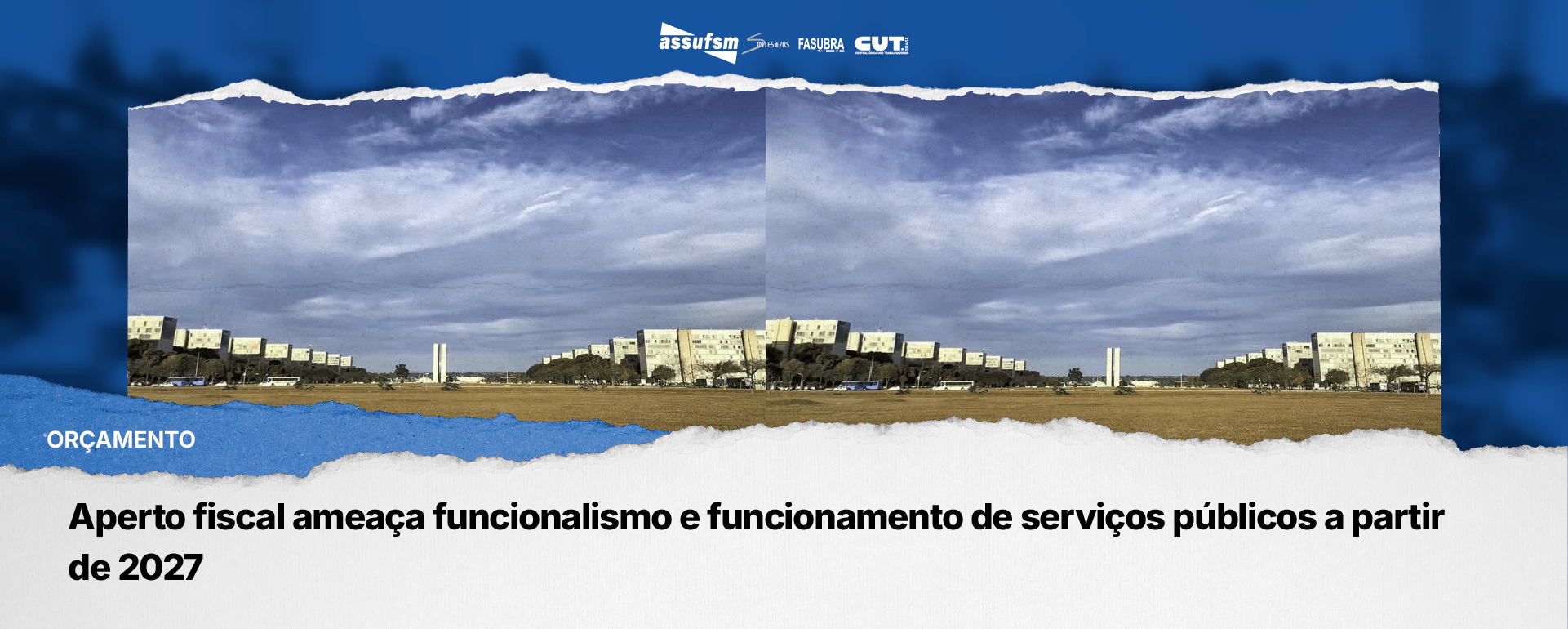 Aperto fiscal ameaça funcionalismo e funcionamento de serviços públicos a partir de 2027