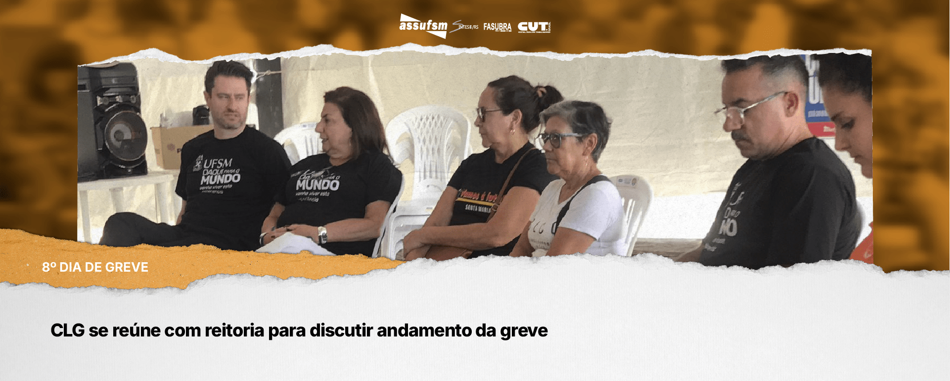 CLG se reúne com reitoria para discutir andamento da greve