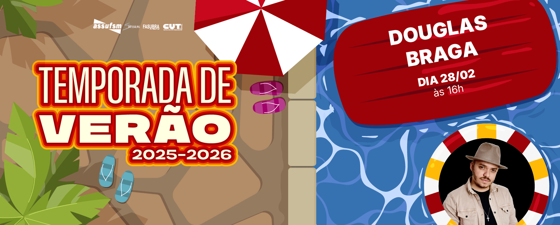 Happy Hour na Sede Campestre: confira a atração do dia 28 de fevereiro