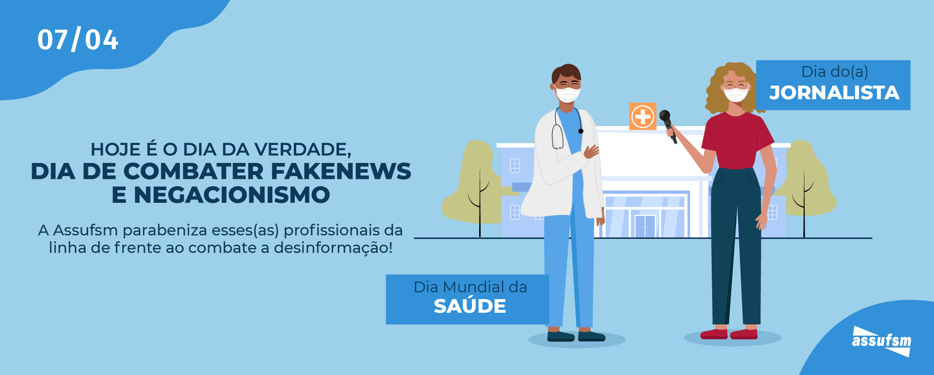 7/04 – Dia Mundial da Saúde e do(a) Jornalista