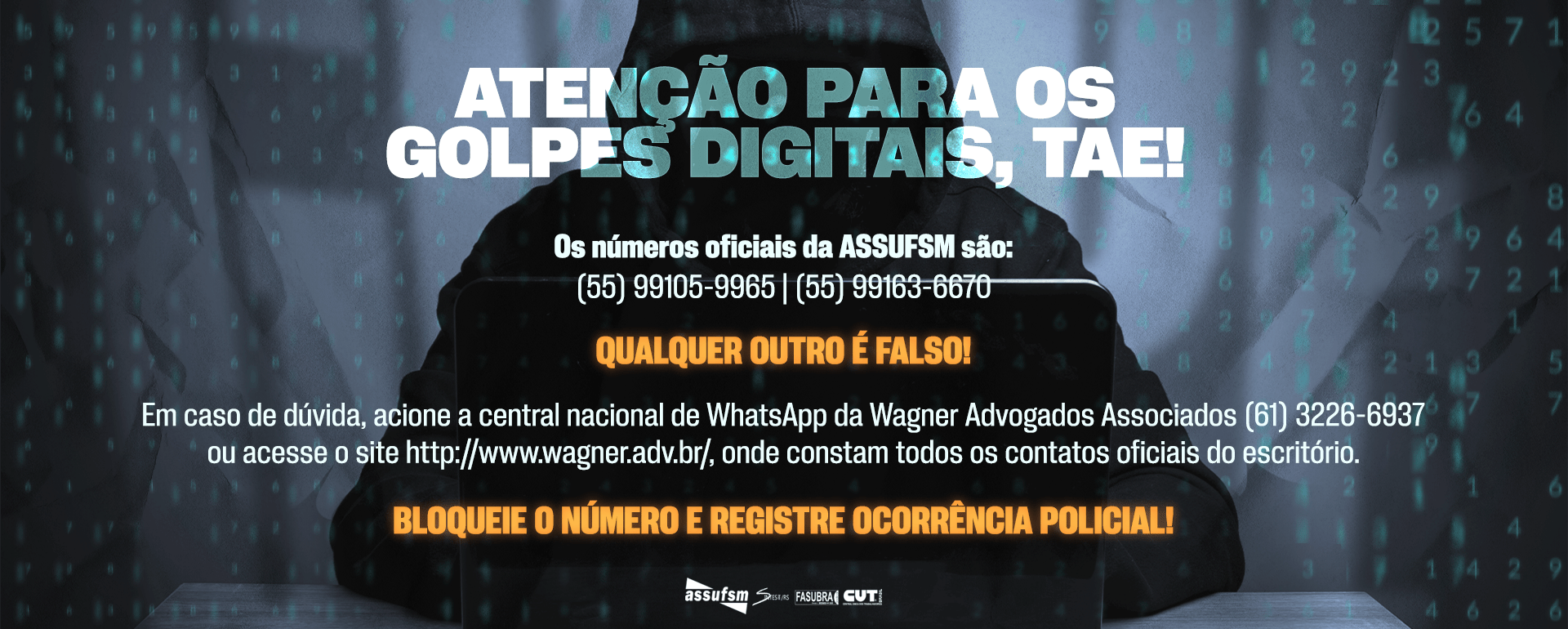 Atente-se para os golpes digitais, TAE!