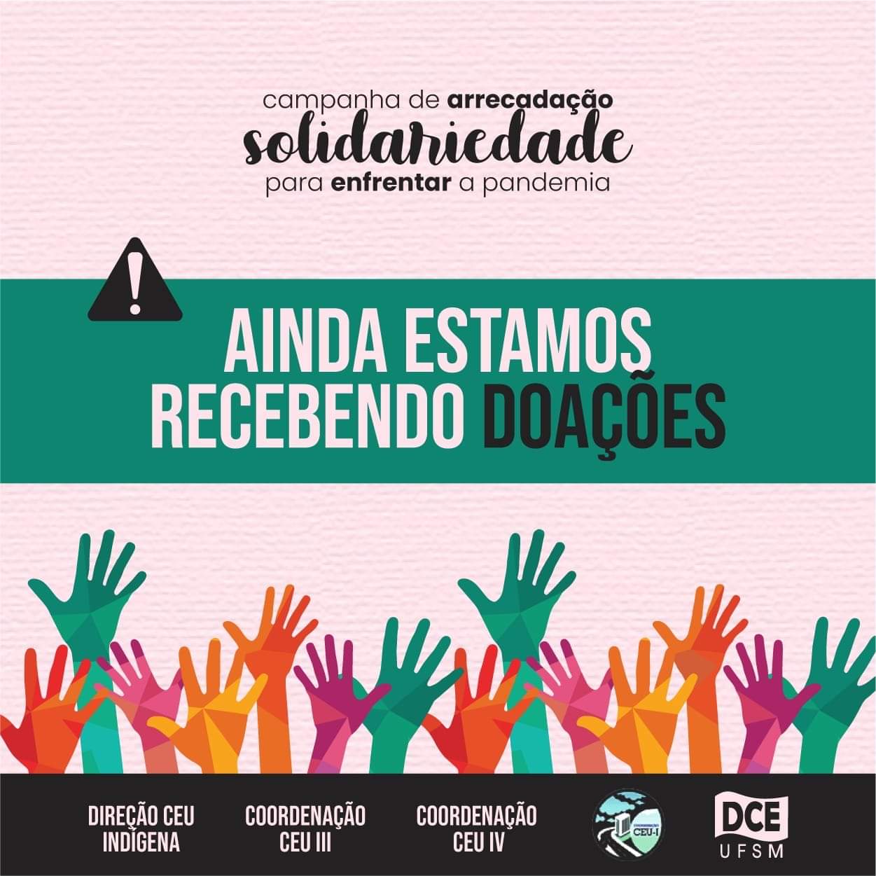 Campanha Solidariedade continua recebendo doações