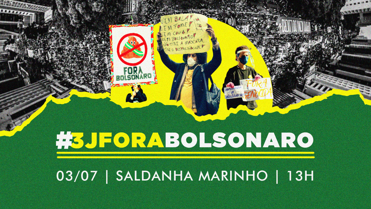 FASUBRA convoca o 3 de Julho nas ruas pelo FORA BOLSONARO